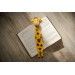 Giraffe bookmark. Cool unique bookmarks - college student librarian gift for readers