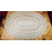 Crochet oval carpet MAY area nursery rug large rug