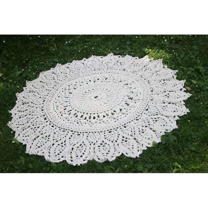 crochet rug	floor mat carpet	round floor lace	baby rug	throw rug	circle rug	poliester carpet	gray rug	bed side rug	lace rug	3D rug	cord rug	handmade 3D rug