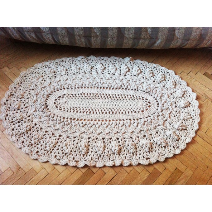 crochet rug	floor mat carpet	round floor lace	baby rug	throw rug	circle rug	poliester carpet	gray rug	bed side rug	lace rug	3D rug	cord rug	handmade 3D rug